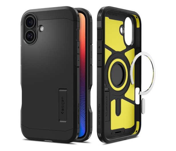 SPIGEN Tough Armor Mag Magsafe do iPhone 16 Black ACS08216 - 1279703 - zdjęcie 2